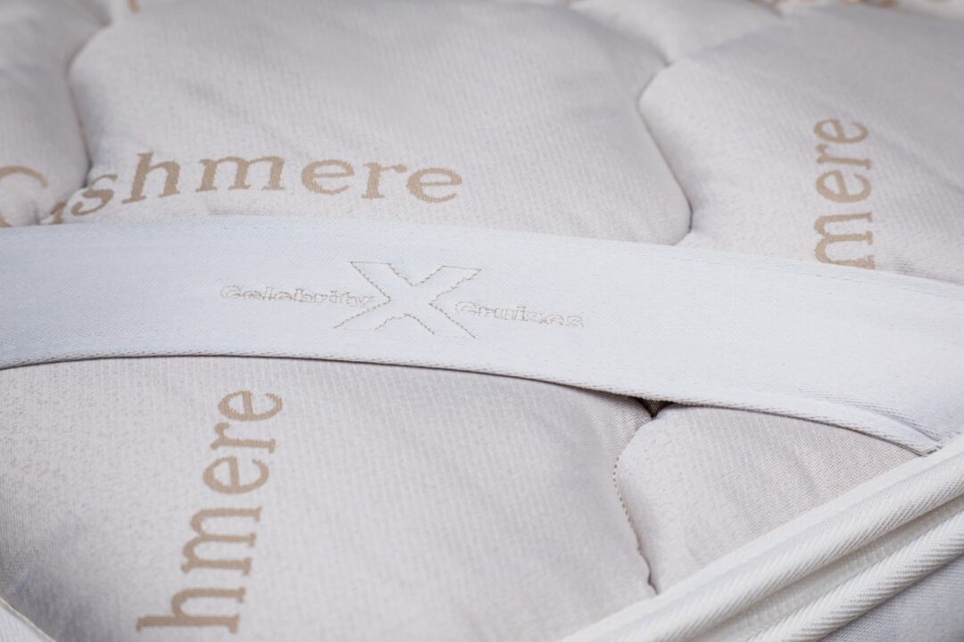 Celebrity Cashmere™ Mattress eXhale® bedding by Celebrity Cruises